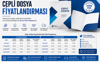 Cepli Dosya Fiyatlandırması